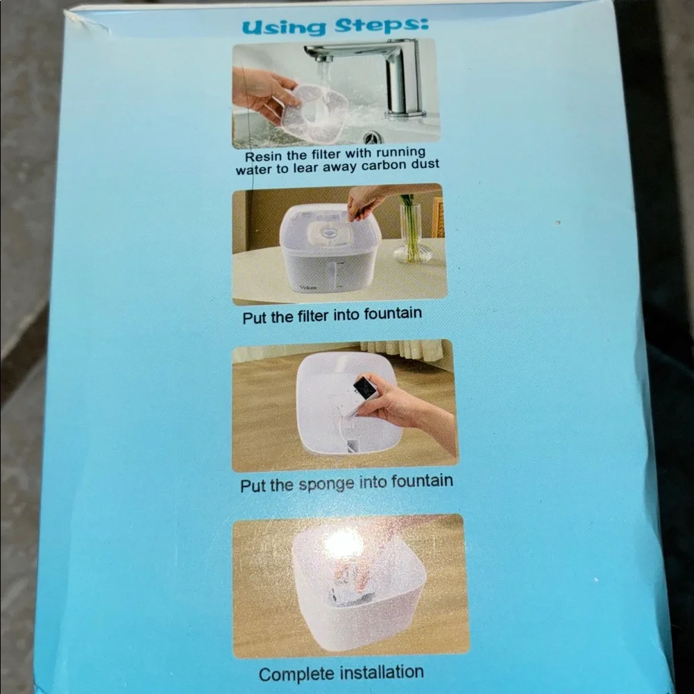 Cat Fountain Replacement Filters - Whi